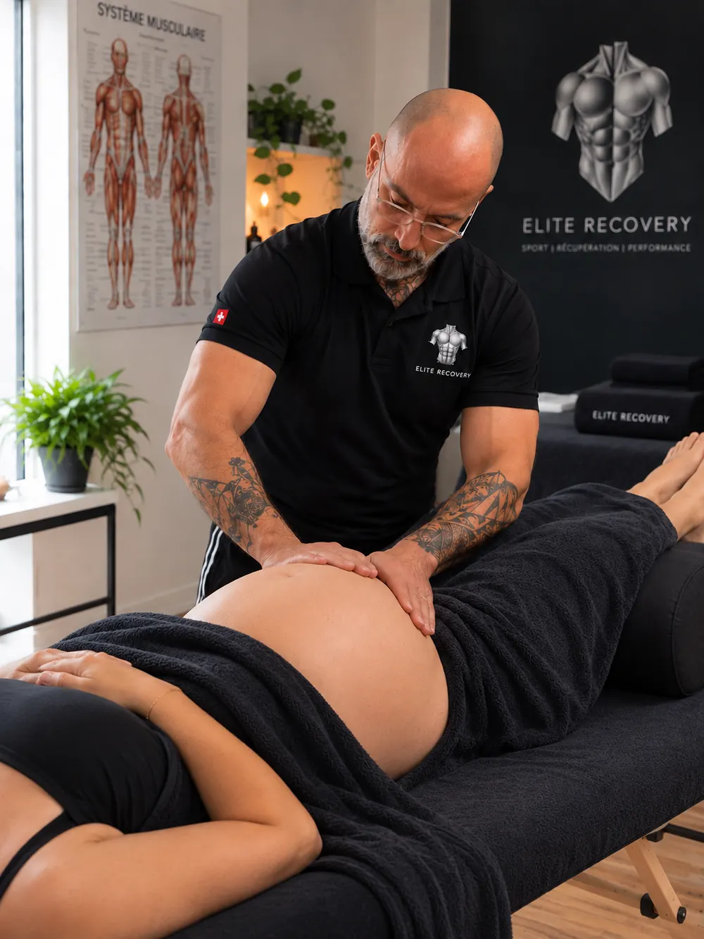 Massage prénatal pour femme enceinte à domicile