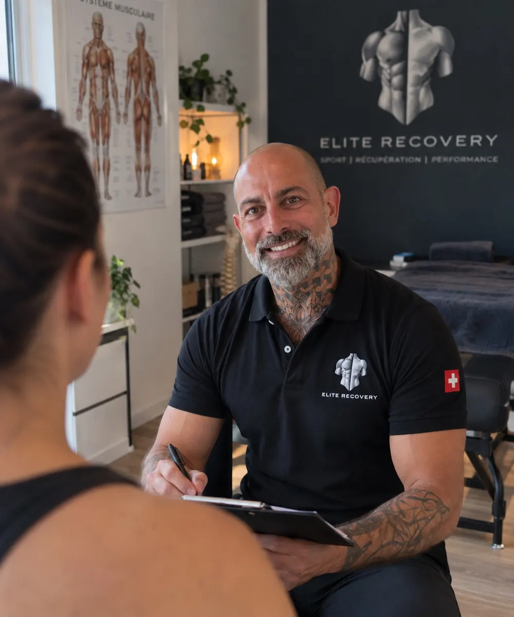 Quentin Gurrieri, massothérapeute sportif et bien-être